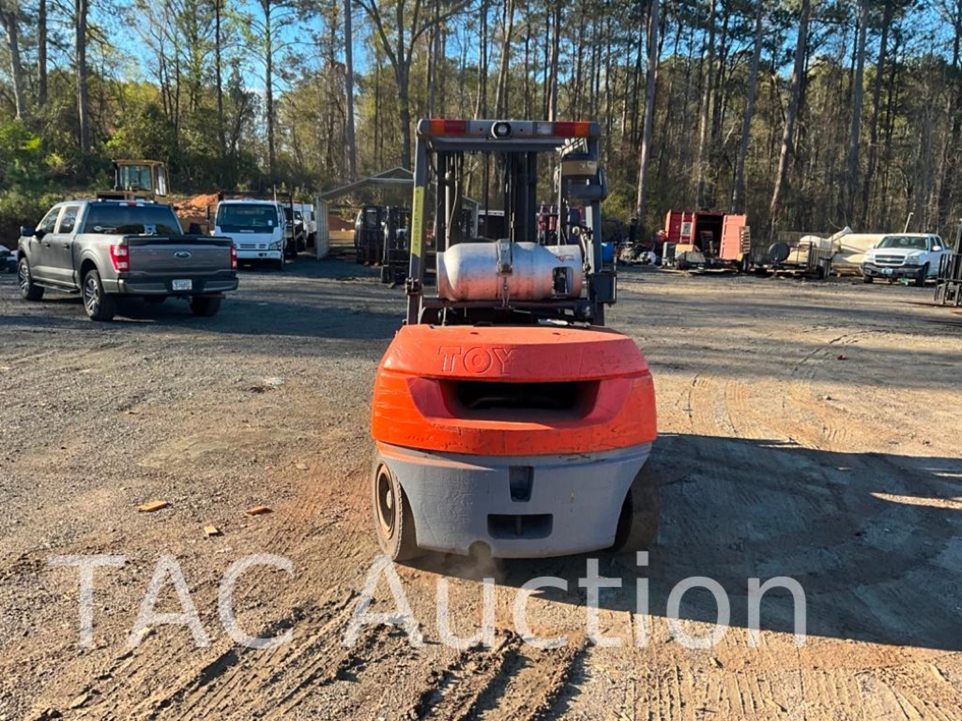 Toyota 7FGU35 8,000lb Forklift - Image 4 of 33