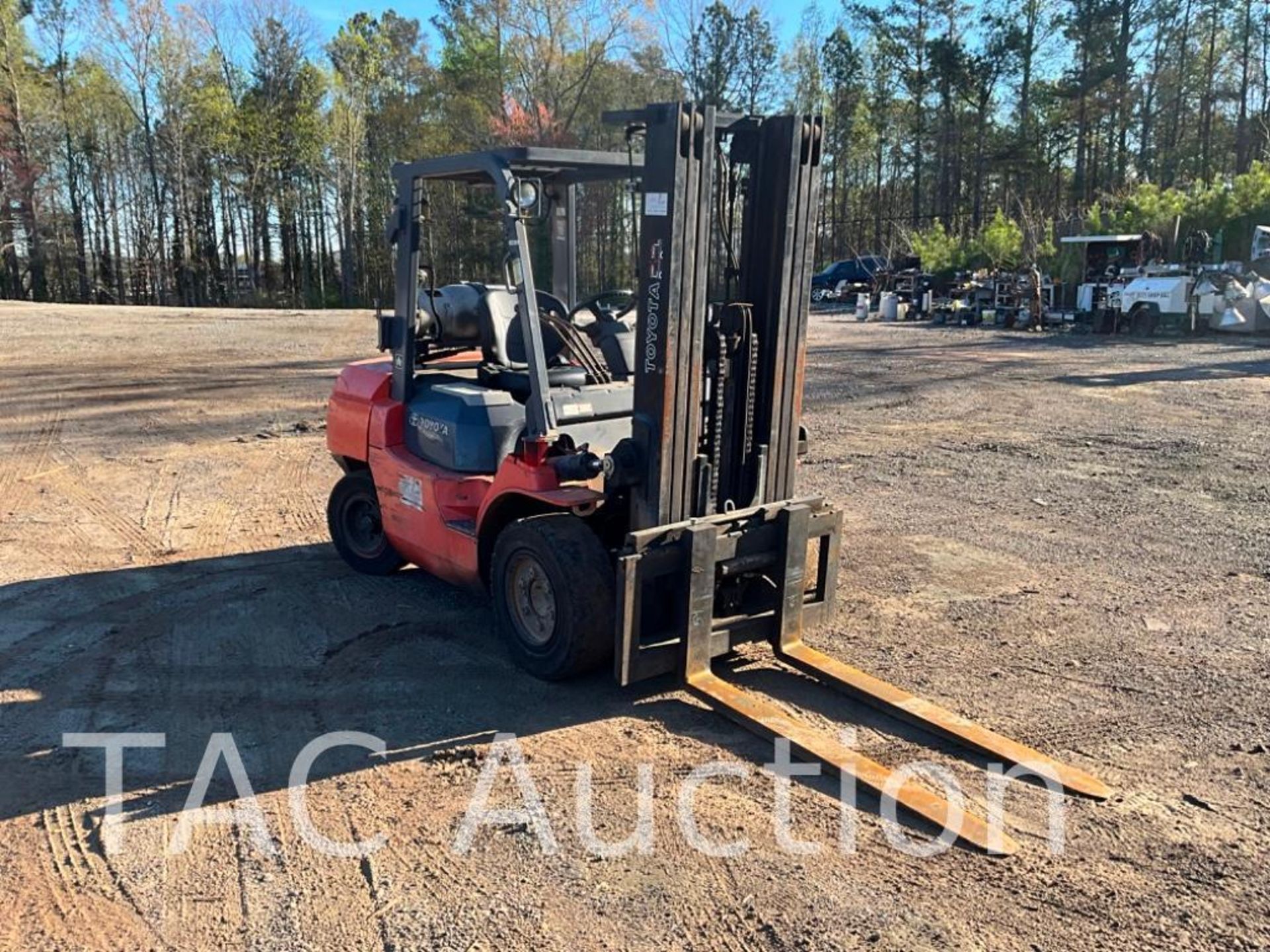 Toyota 7FGU35 8,000lb Forklift - Image 7 of 33