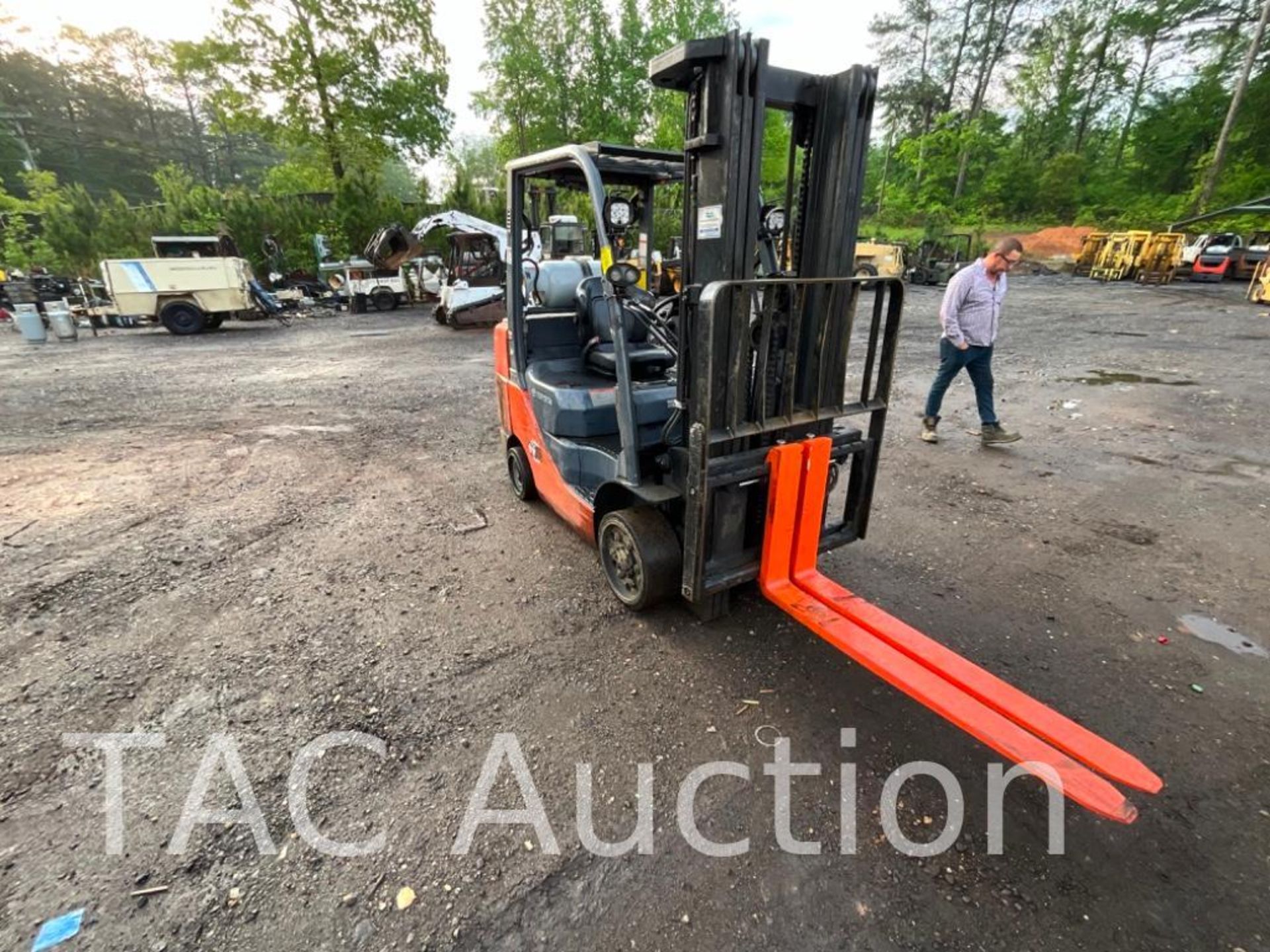2018 Toyota 8FGCU32 6500lb Forklift - Bild 8 aus 18