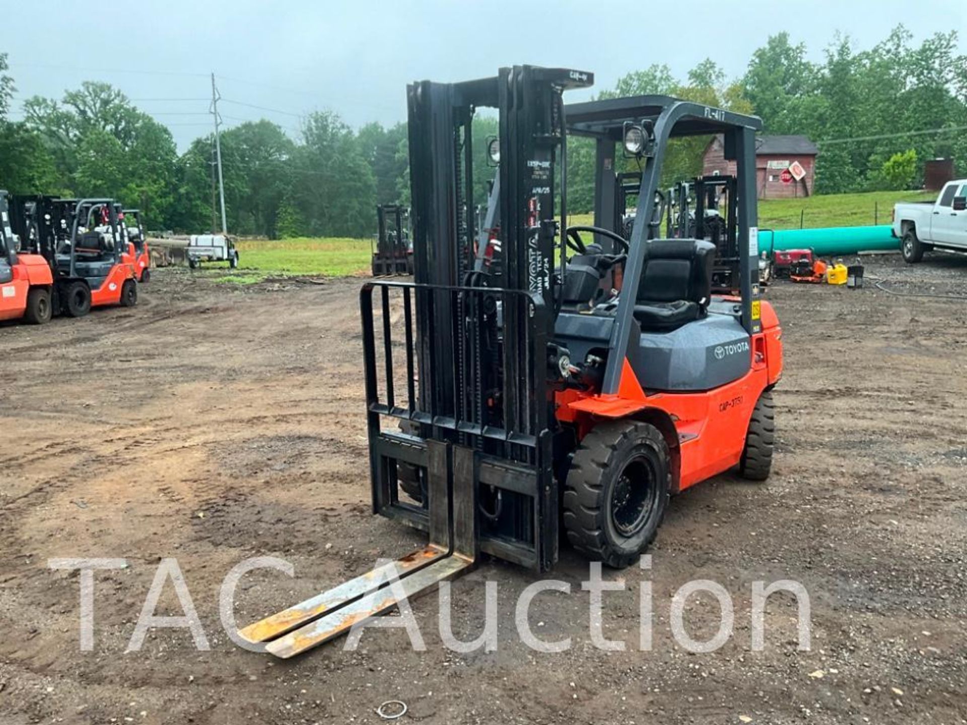 Toyota 7FD420 4000lb Diesel Forklift