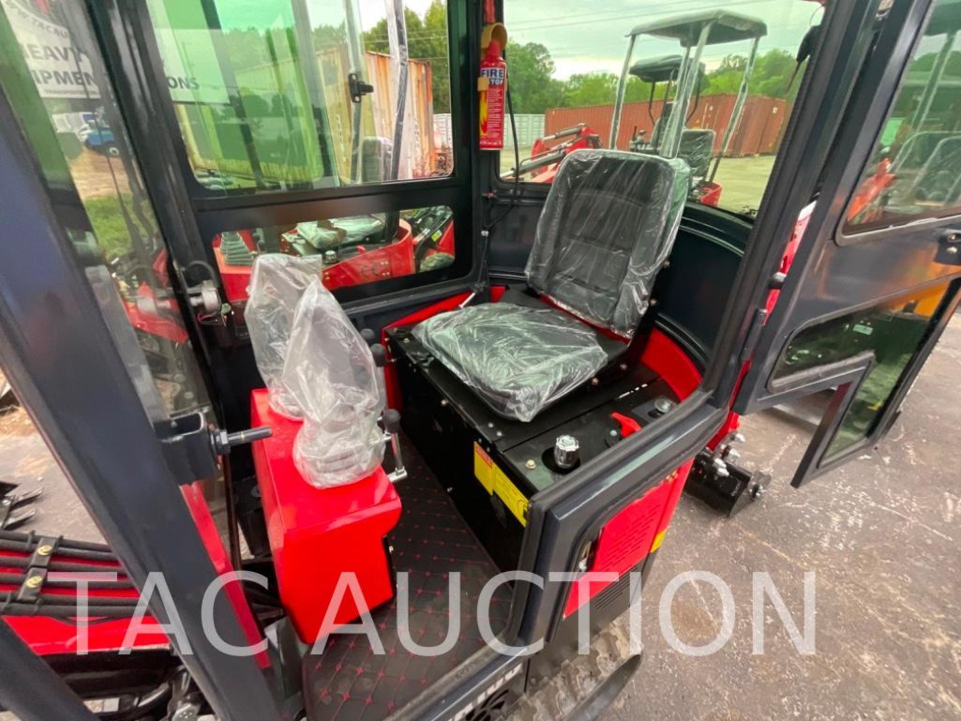 New MIVA VA13C Enclosed Cab Mini Excavator - Image 8 of 17