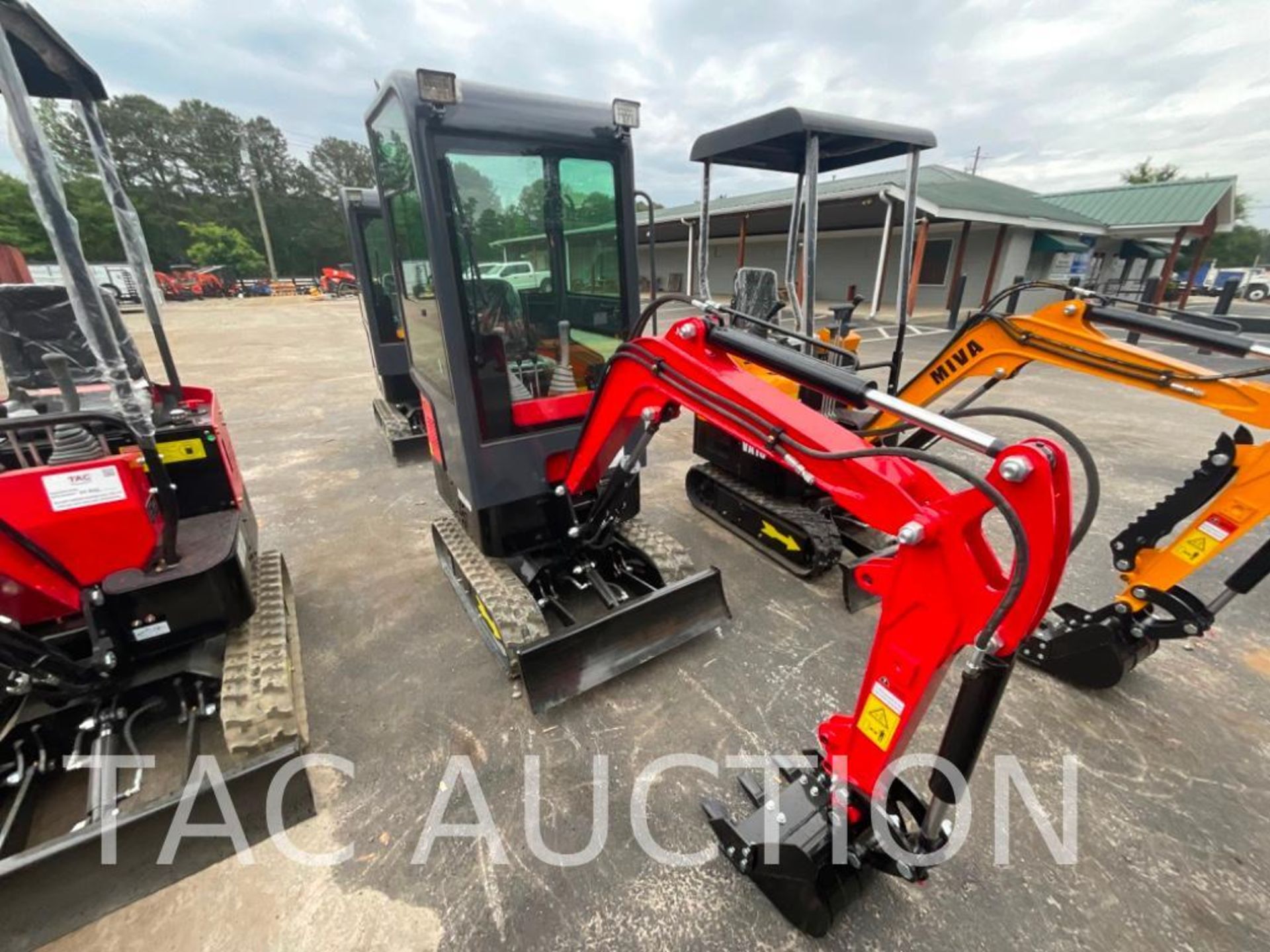 New MIVA VA13C Enclosed Cab Mini Excavator - Image 6 of 17