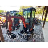 New AGT QH13R Enclosed Cab Mini Excavator