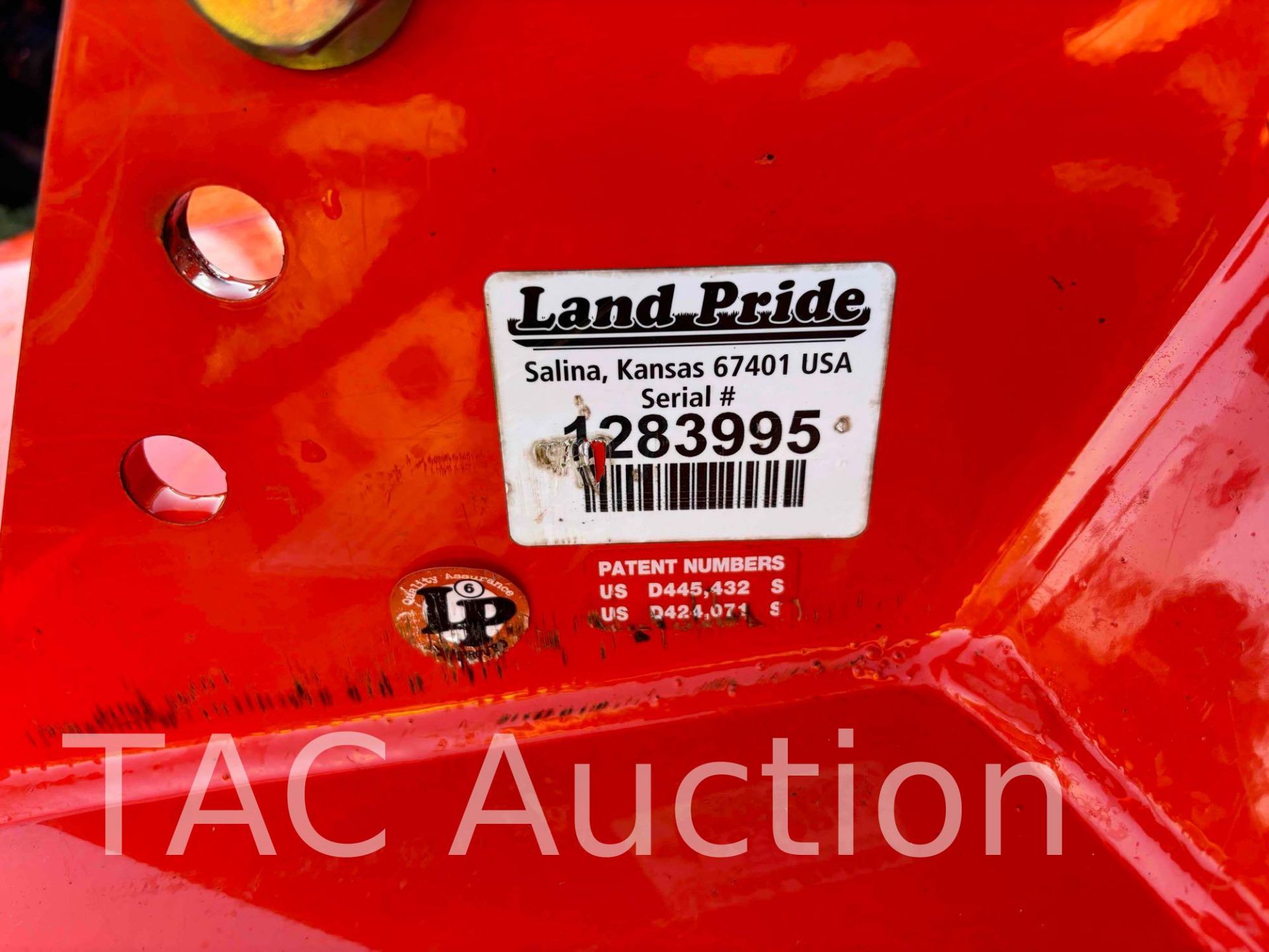 Land Pride FDR1660 5ft Finish Mower - Image 13 of 13