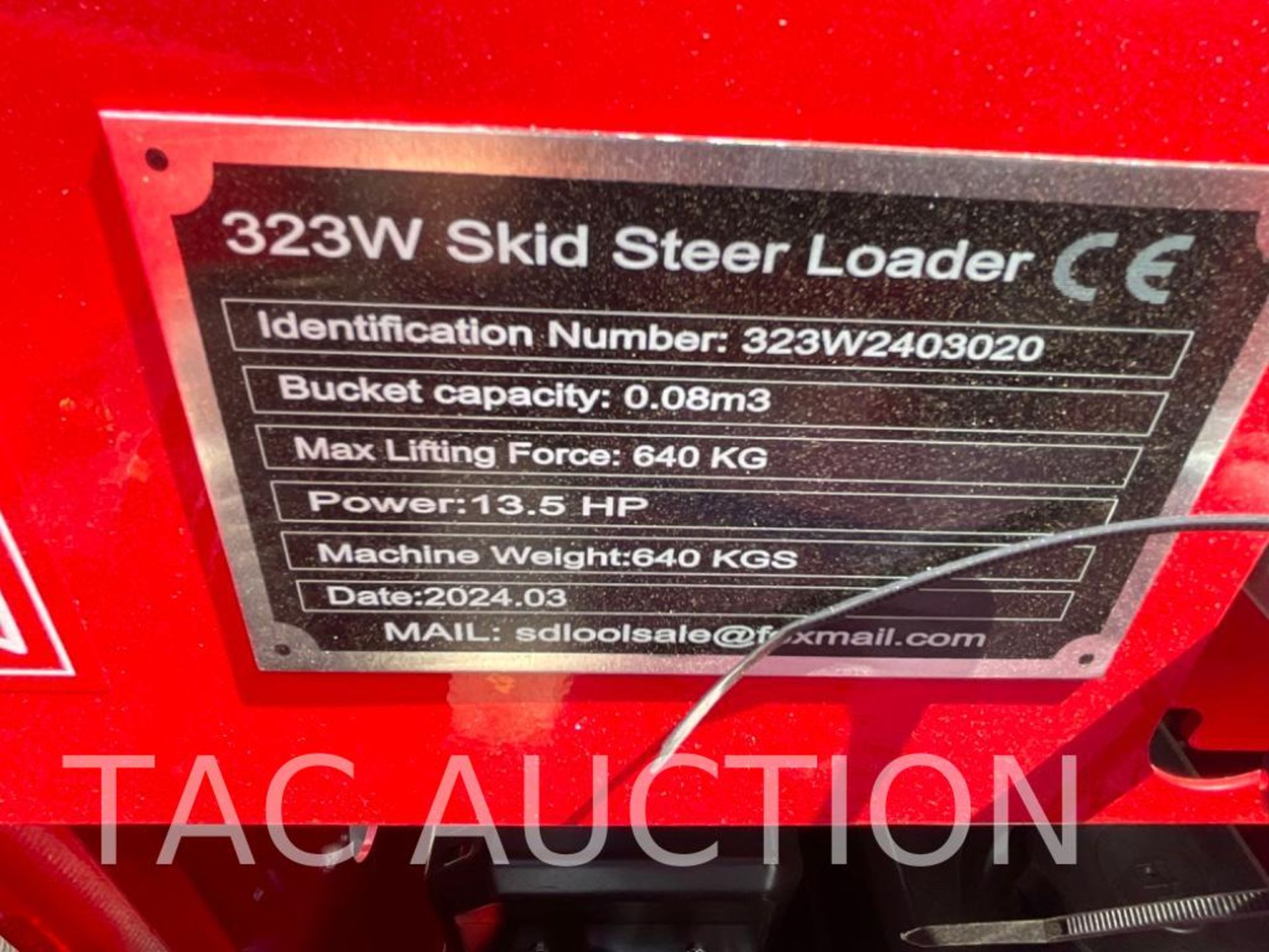 New 323W Mini Skid Steer Loader - Bild 18 aus 19