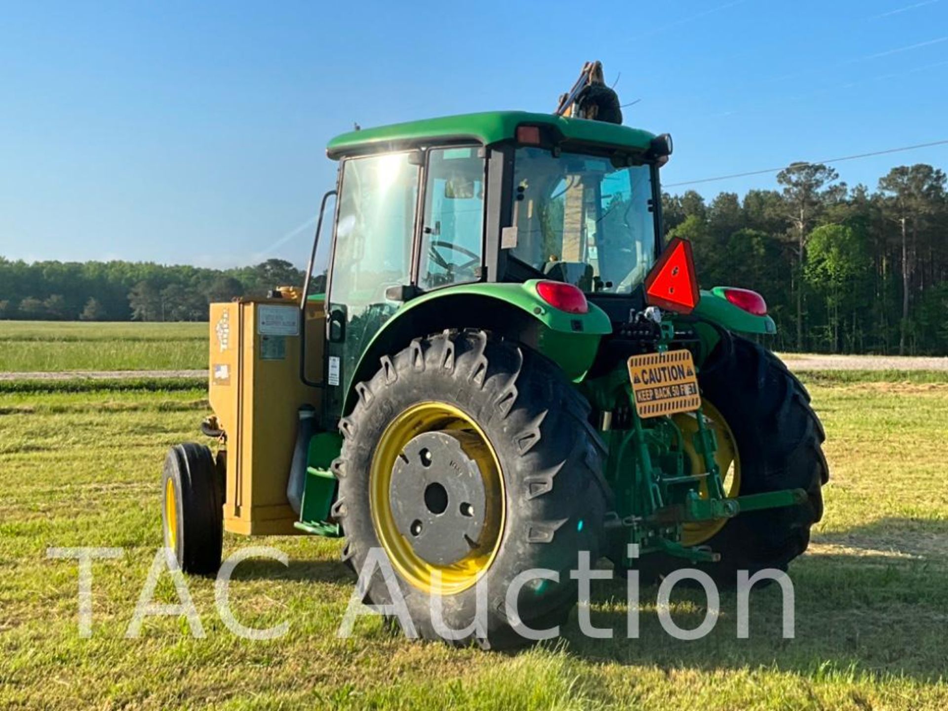 John Deere 6415 Utility Tractor W/ 50in Boom Mower - Image 3 of 50