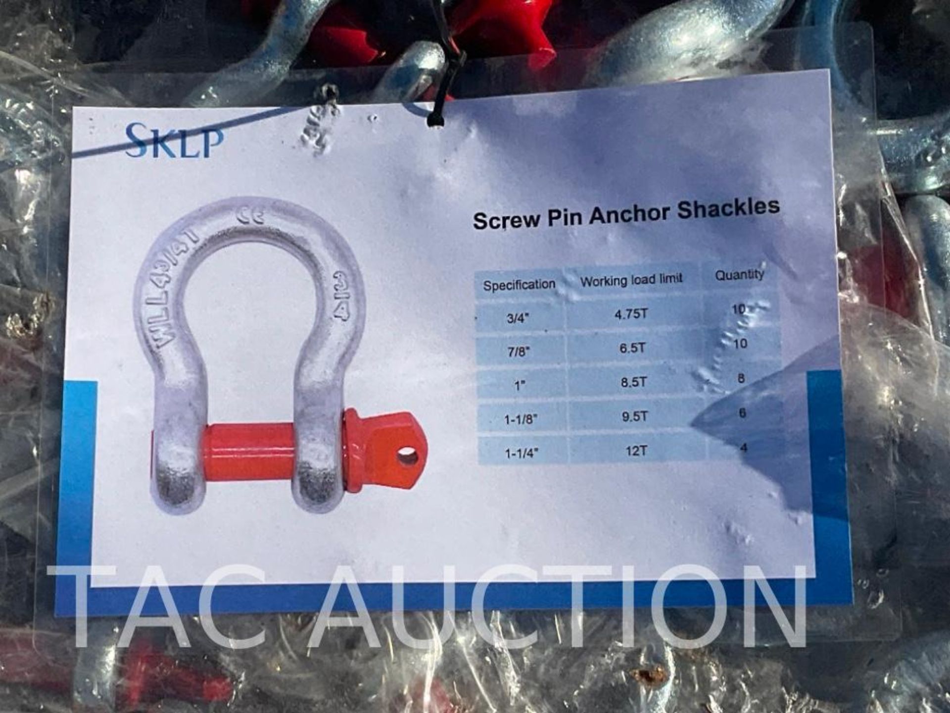 (38) New Screw Pin Anchor Shackles - Image 2 of 3