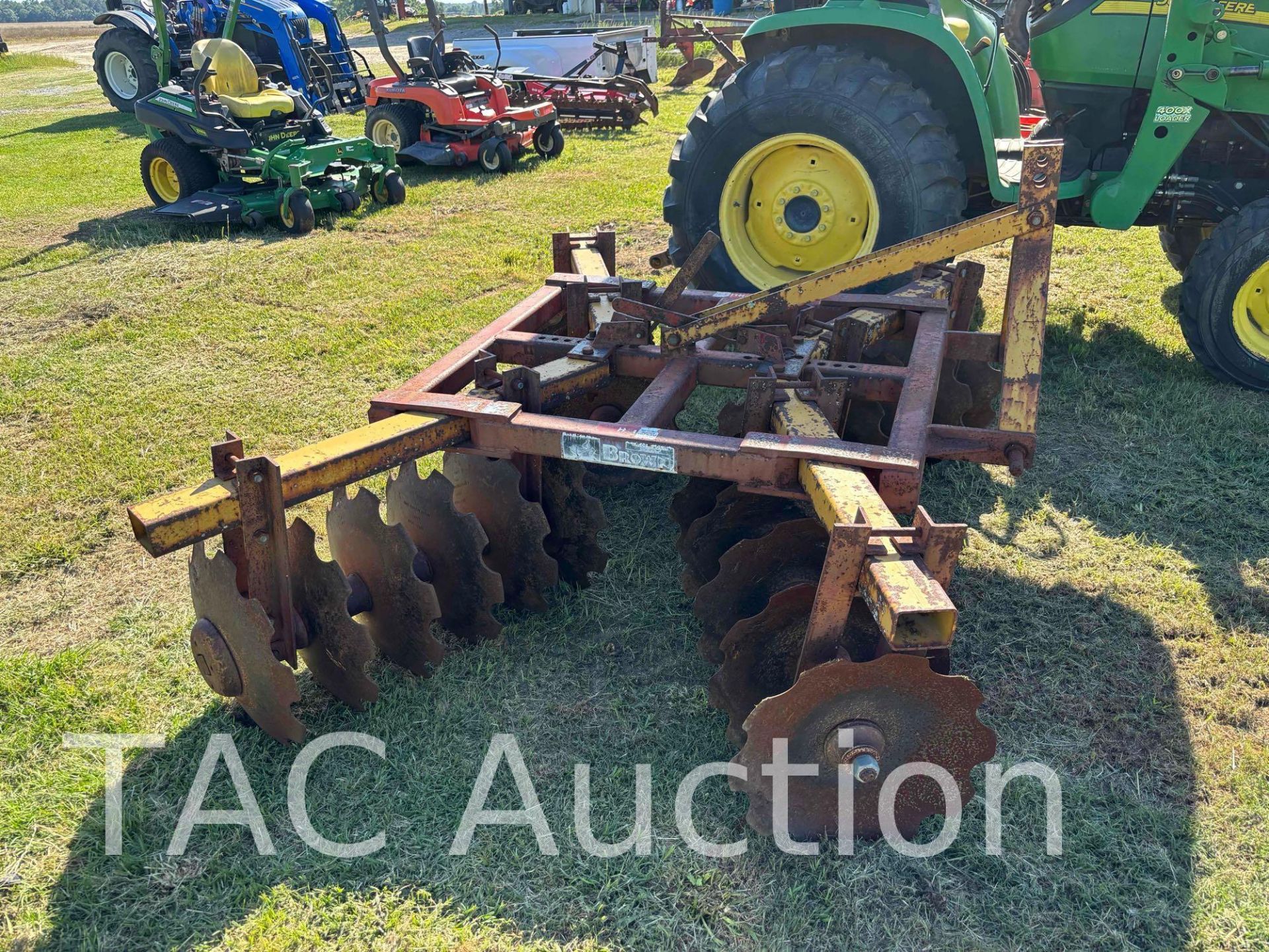 Brown 7ft Disk Harrow - Image 3 of 9