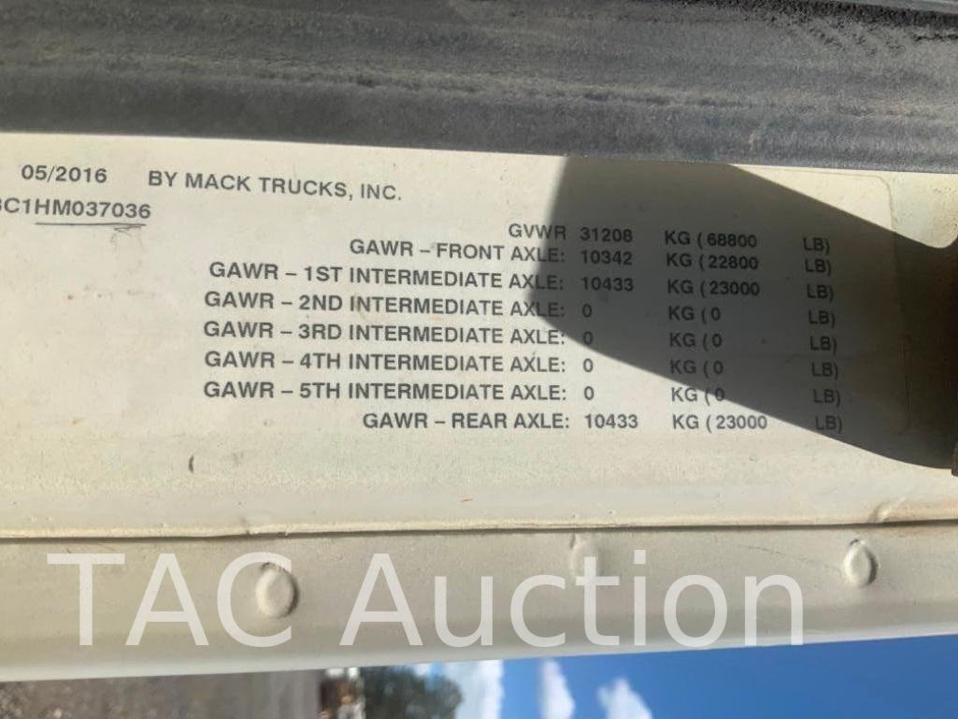 2017 Mack GU813 Concrete Mixer Truck - Image 82 of 84
