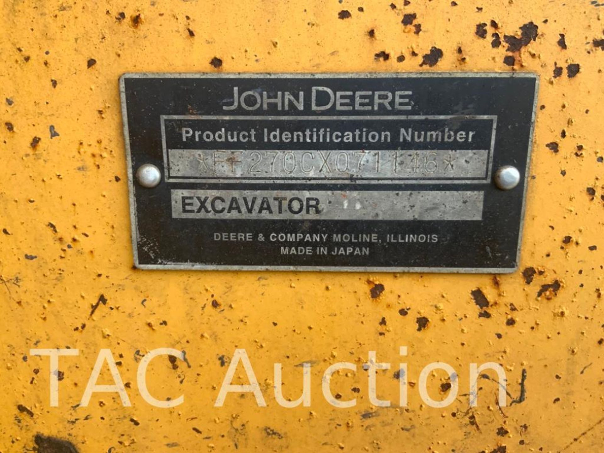 2008 John Deere 270C-LC Hydraulic Excavator - Image 54 of 54