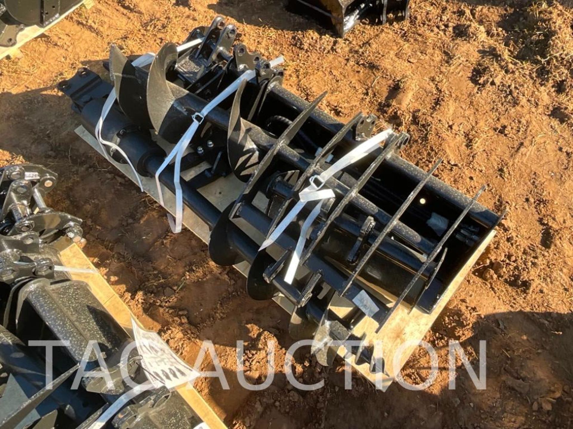 New (9) Piece Mini Excavator Attachment Set - Image 2 of 4