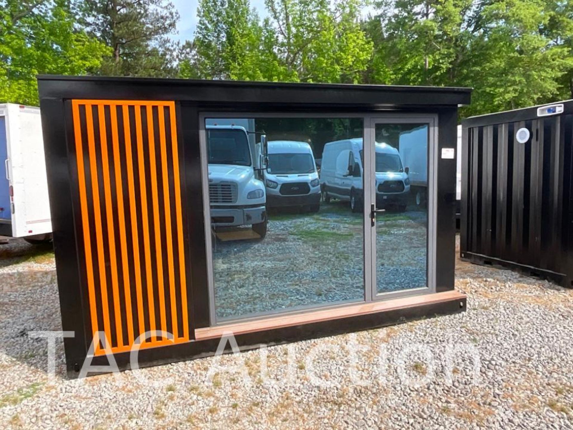 New 13ft Custom Built Steel Container Office - Image 8 of 16