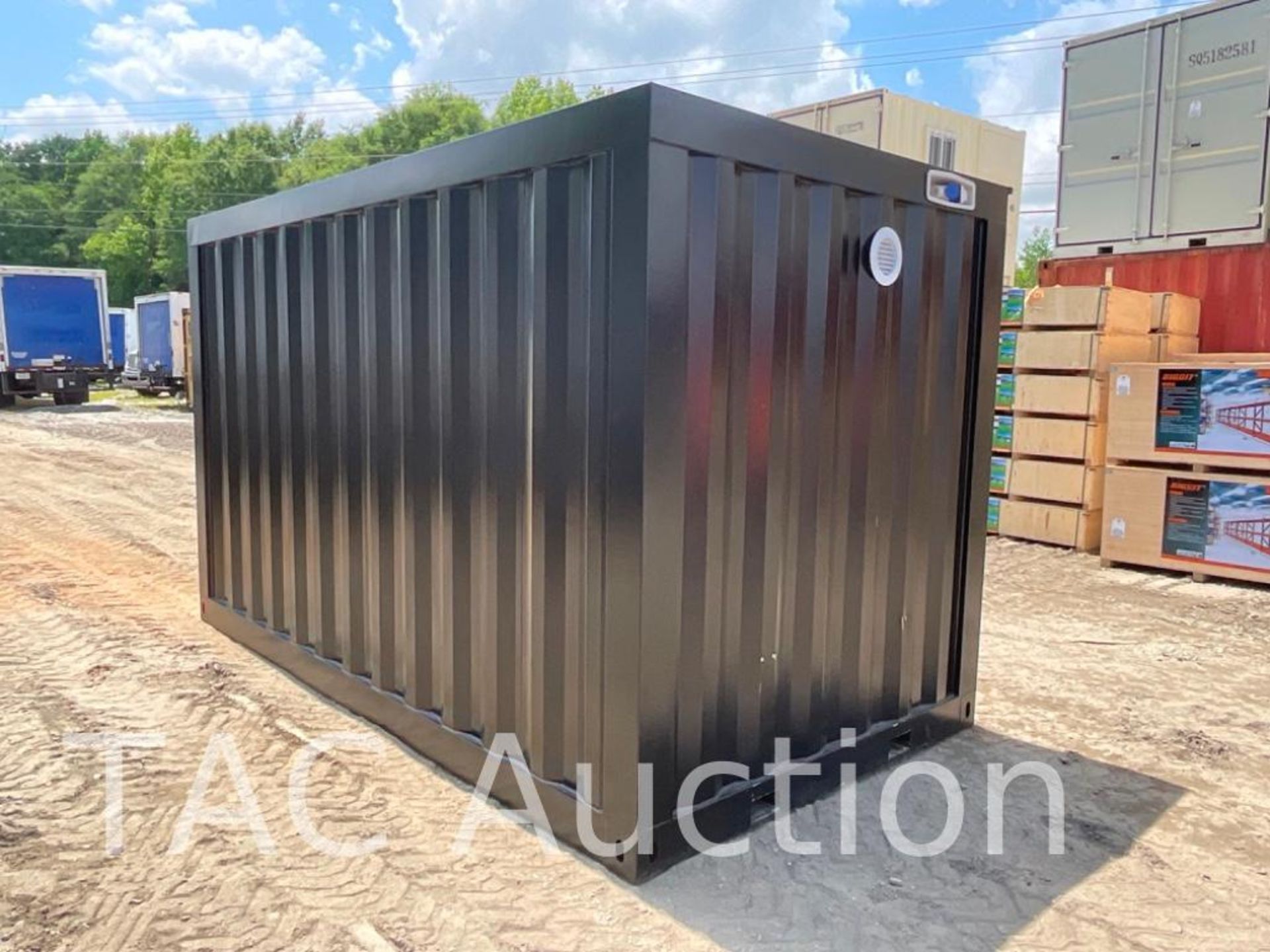 New 13´ Custom Built Steel Container Office - Image 5 of 15