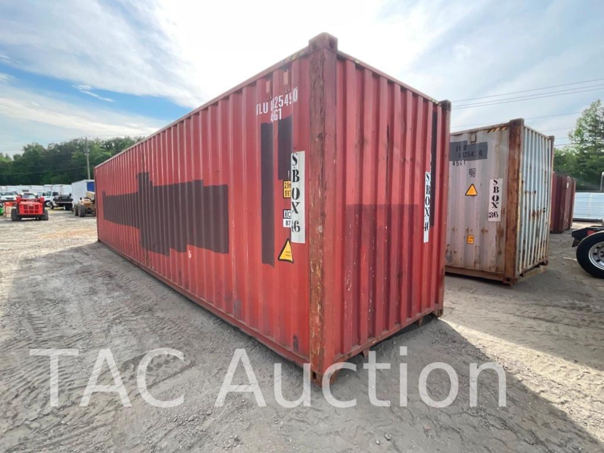 40′ High Cube Used Shipping Container - Image 3 of 14