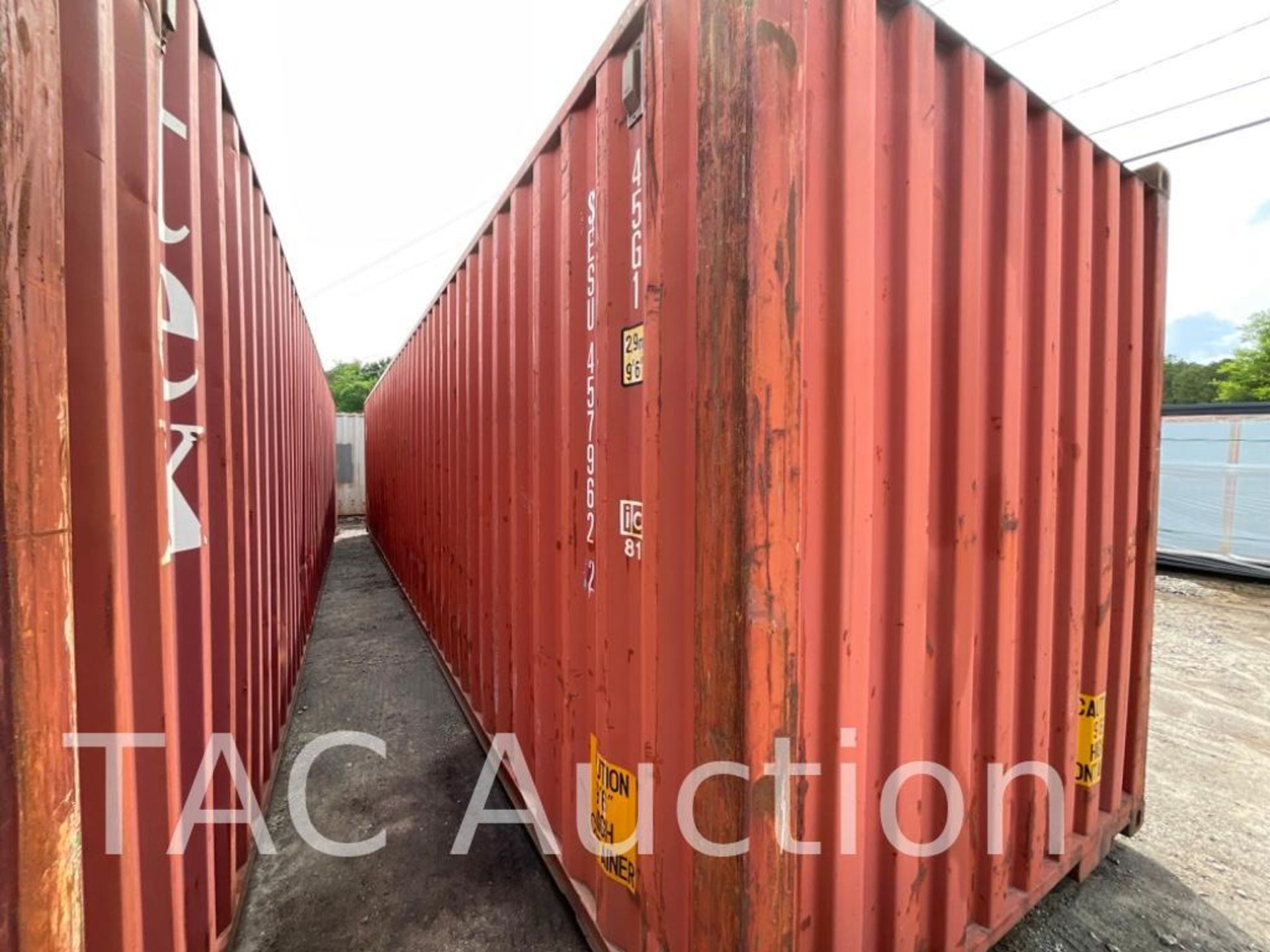 40′ High Cube Used Shipping Container - Image 4 of 12