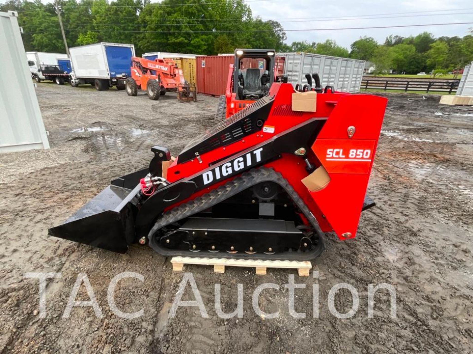 New SCL850 Mini Skid Steer Loader - Image 4 of 14