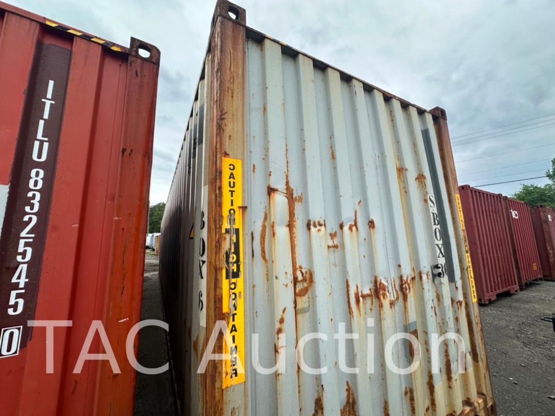 40′ High Cube Used Shipping Container - Image 6 of 10