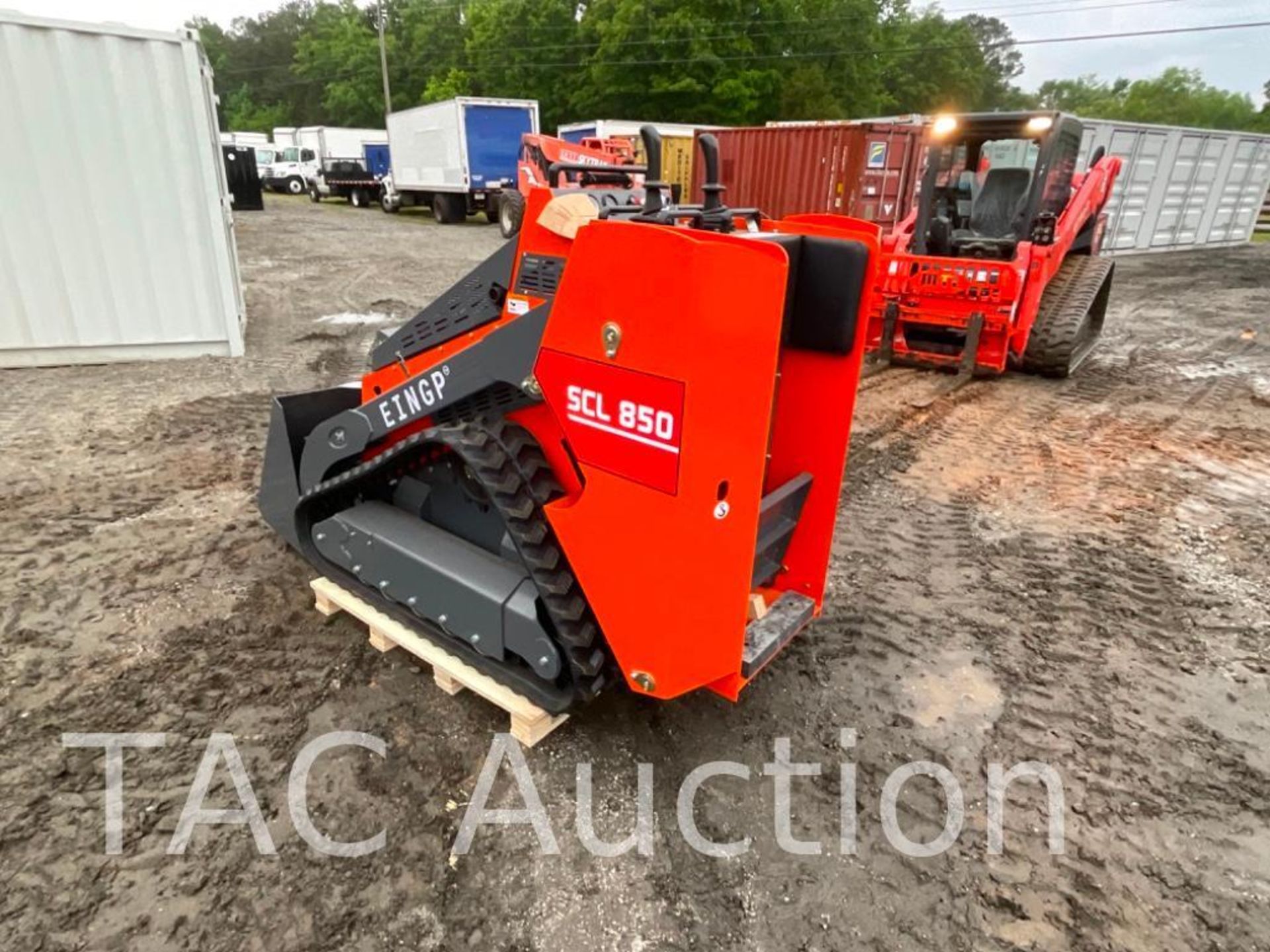 New SCL850 Mini Skid Steer Loader - Image 5 of 14