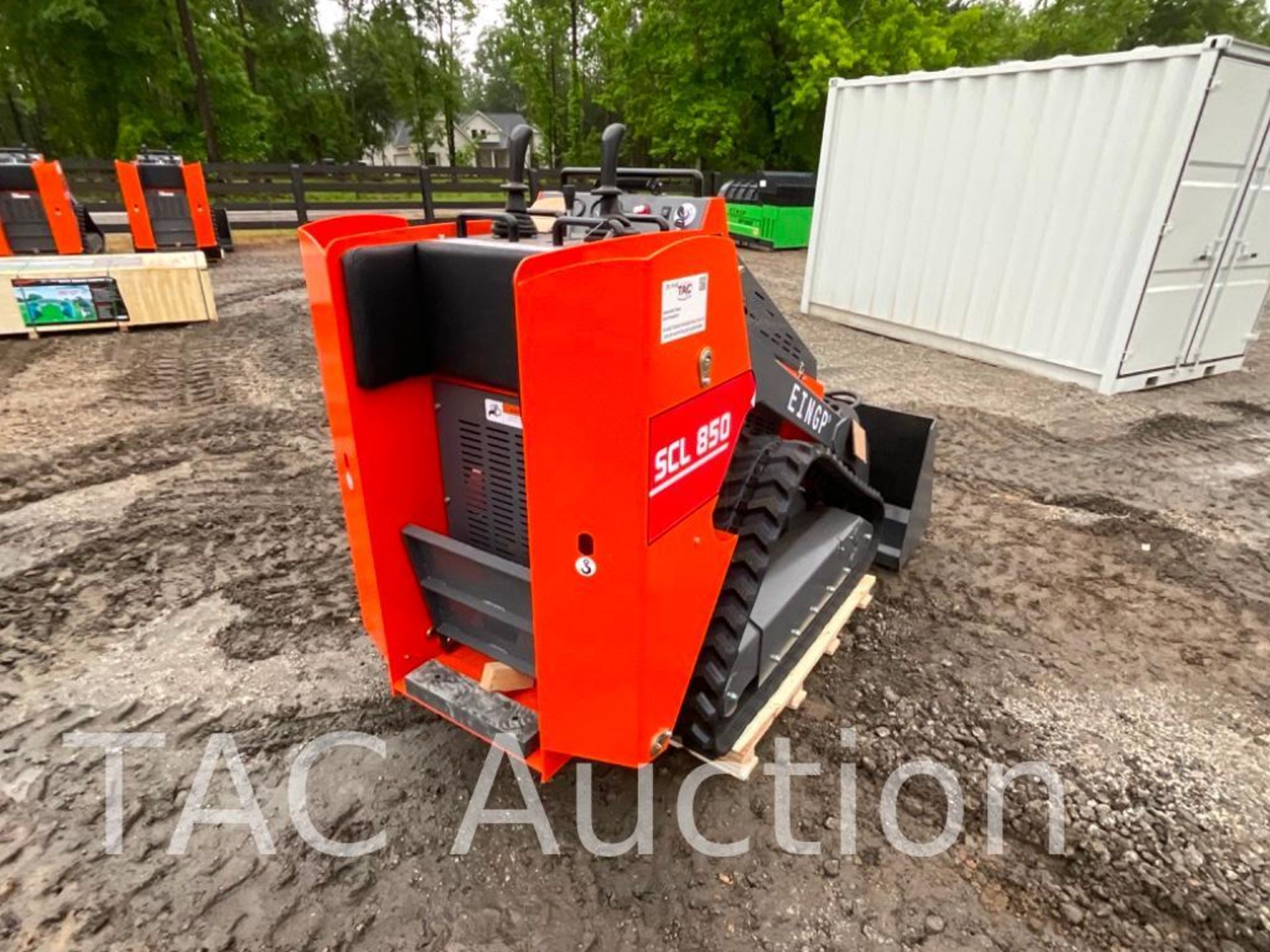 New SCL850 Mini Skid Steer Loader - Image 7 of 14