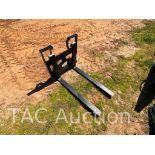 New 36in Mini Skid Steer Forks Attachment