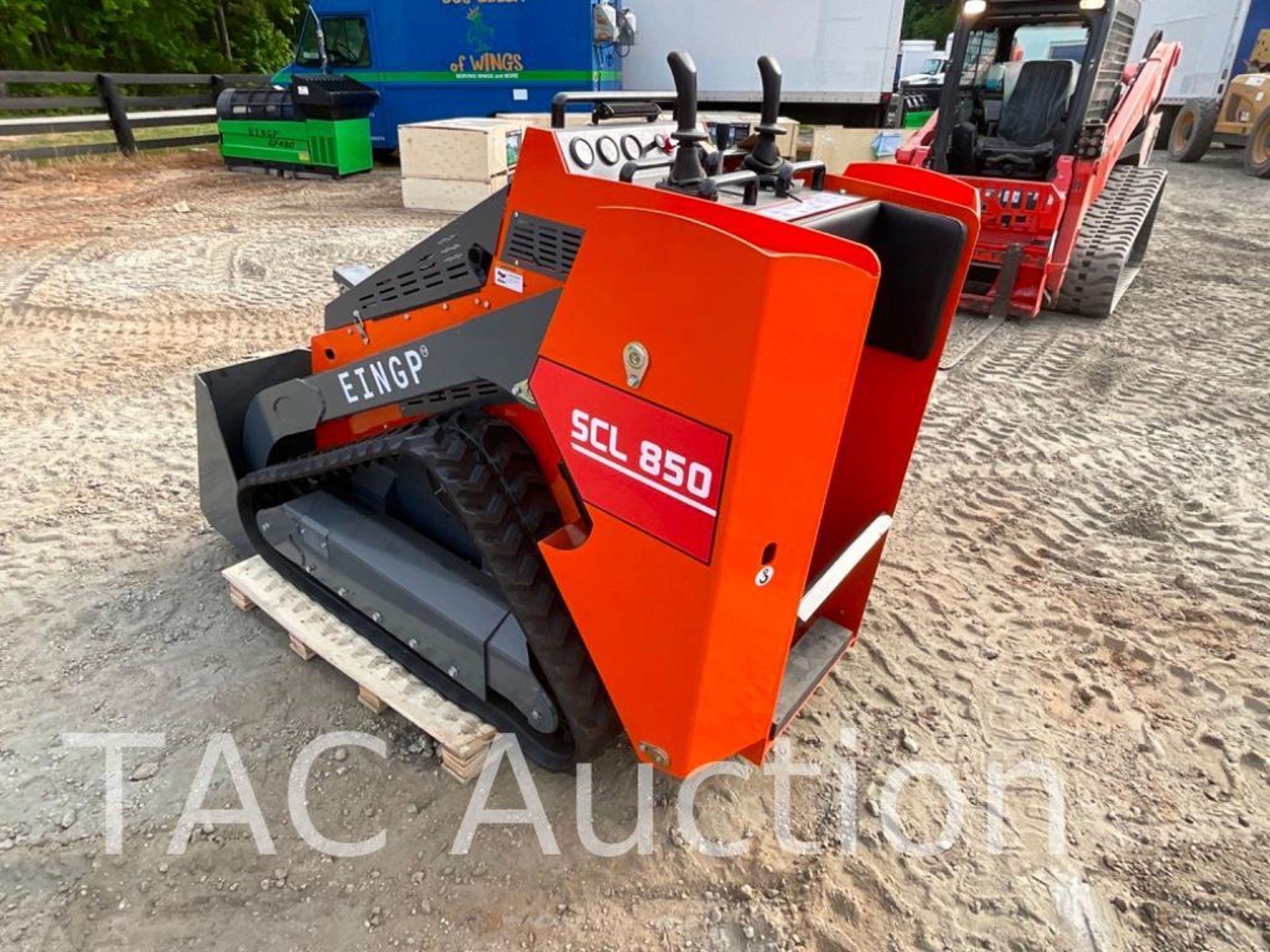 New SCL850 Mini Skid Steer Loader - Image 5 of 14