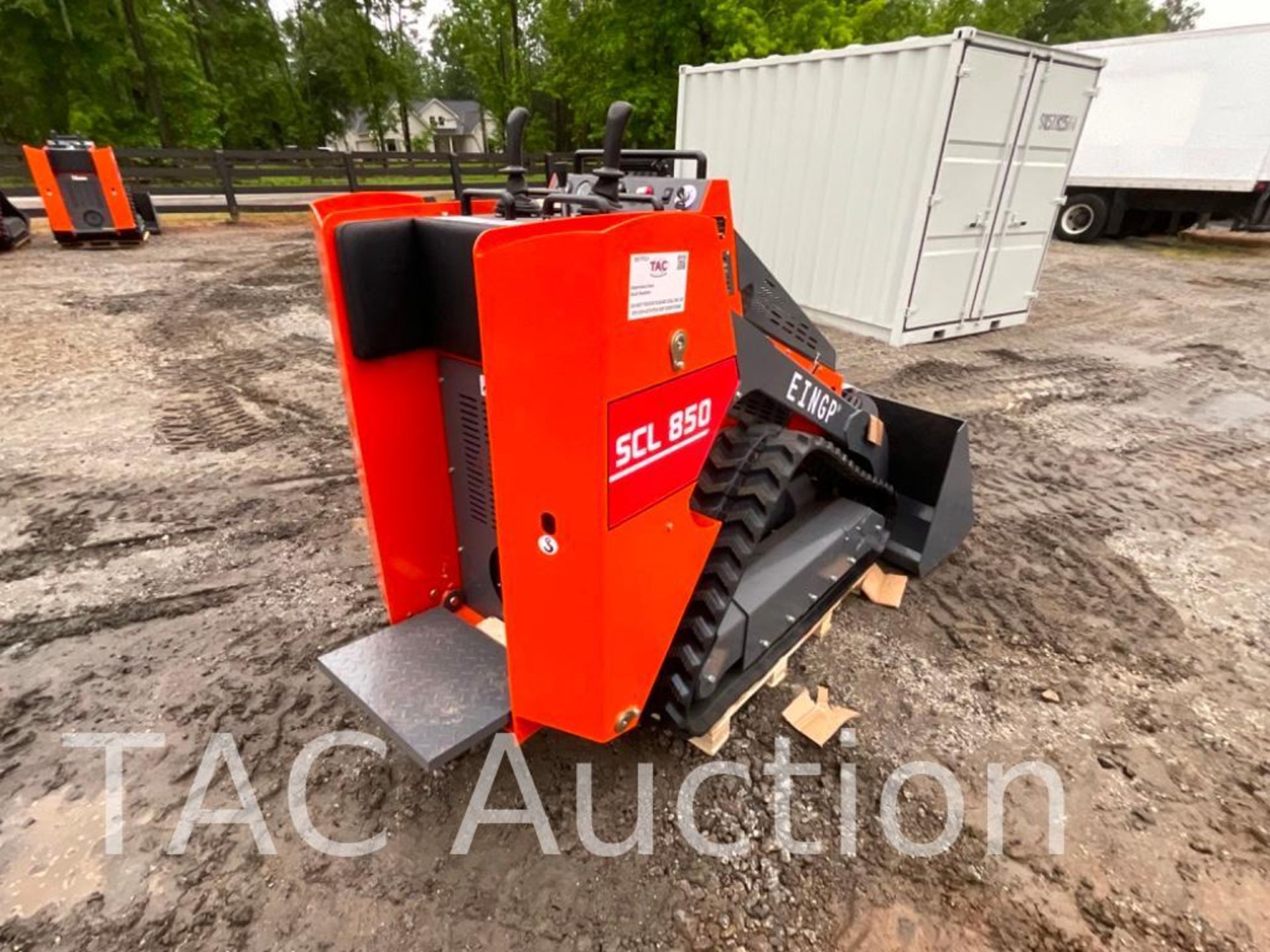 New SCL850 Mini Skid Steer Loader - Image 7 of 14