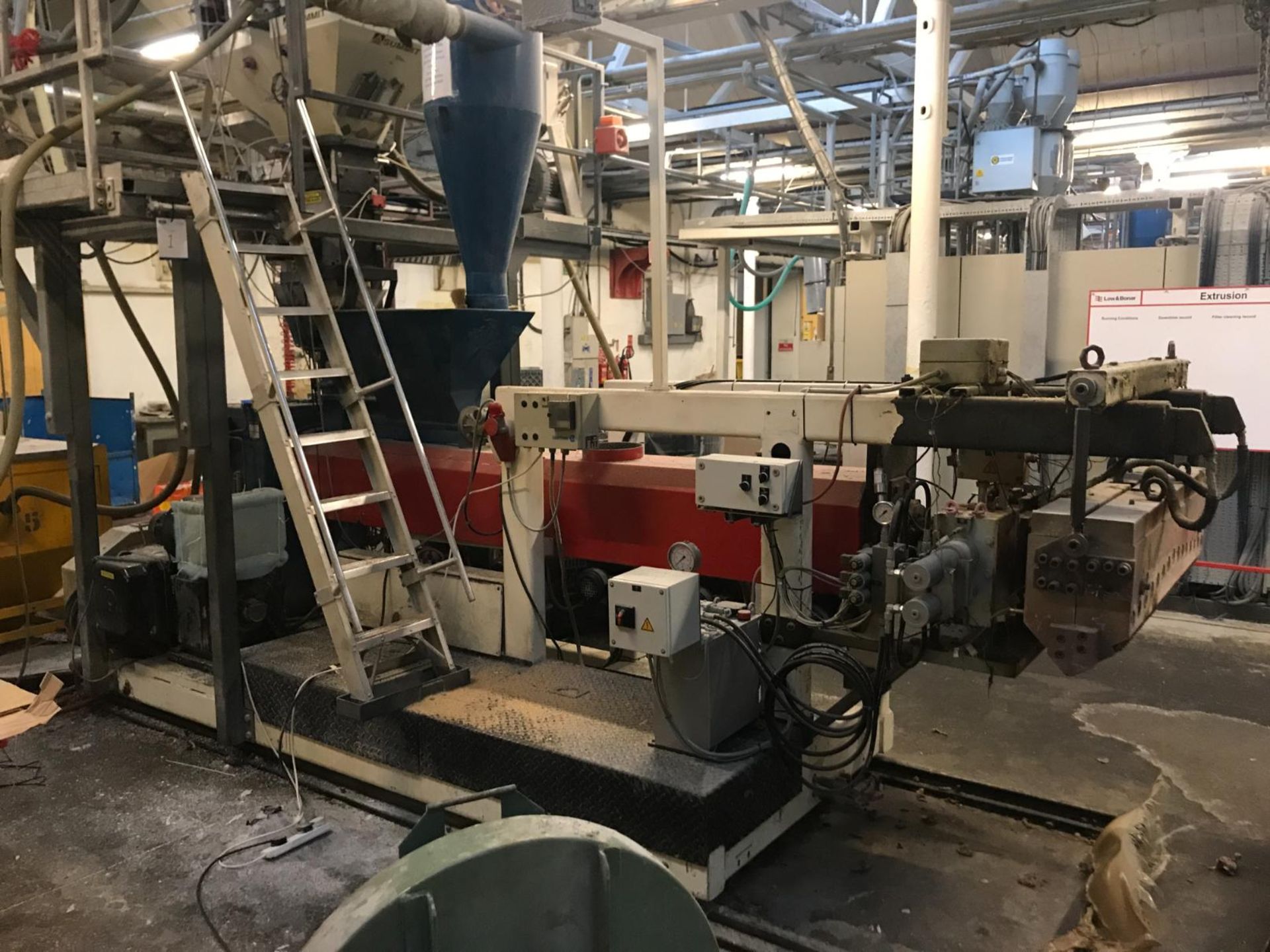 Windmoller & Holscher E90S 1200mm Extrusion Line - Image 9 of 20