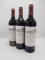 12 bottles Mixed Ch Pontet Canet