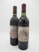 2 bottles 1982 Ch Beychevelle