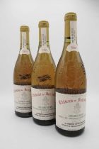 3 bottles 1994 Ch de Beaucastel Blanc