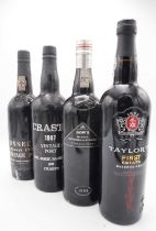 4 bottles and 4 half-bottles Mixed Ports