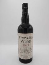 1 bottle 1949 Cavendish Vin de Liqueur