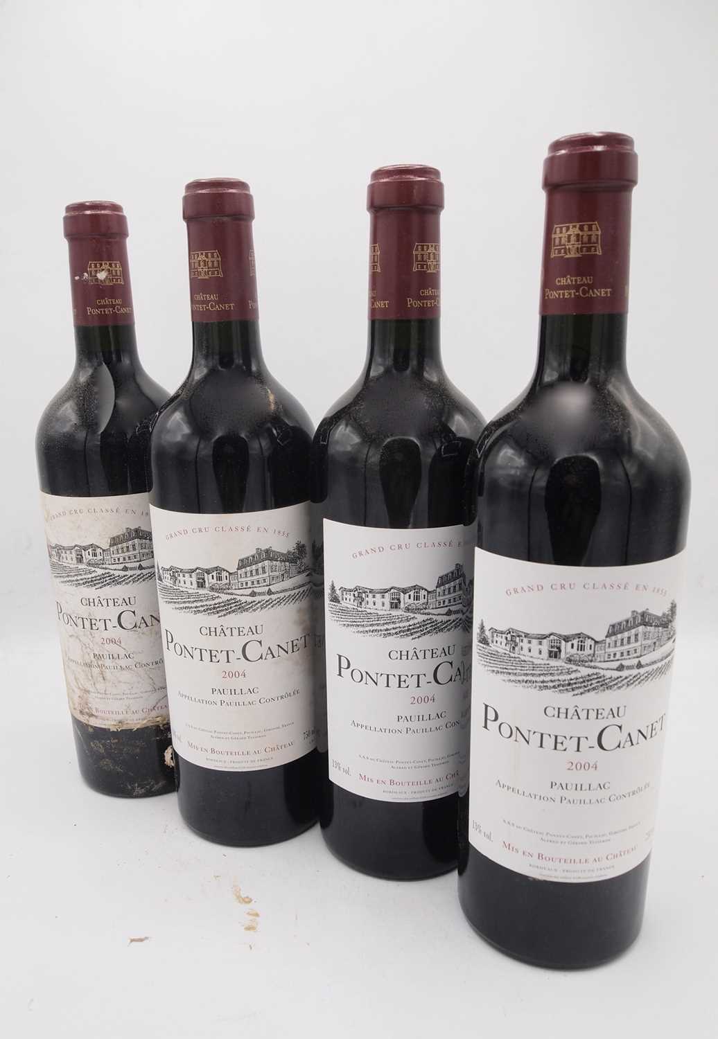 12 bottles 2004 Ch Pontet Canet - Image 3 of 3