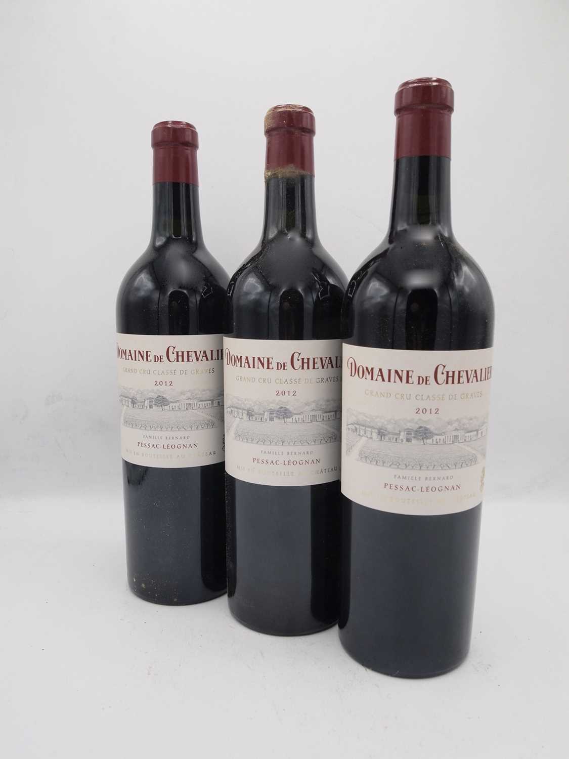 12 bottles Mixed Domaine de Chevalier and Ch du Tertre - Image 3 of 4