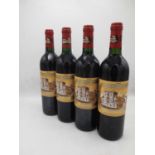 4 bottles 1995 Ch Ducru-Beaucaillou