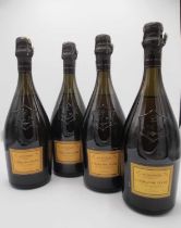 4 bottles 1995 Veuve Clicquot La Grande Dame