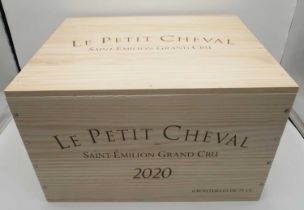 6 bottles 2020 Le Petit Cheval