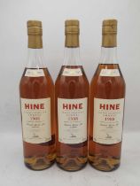 6 bottles 1988 Hine Grande Champagne Cognac