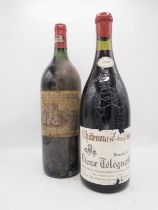 2 magnums 1994 Ducru Beaucaillou and Vieux Telegraphe