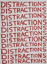 David Shrigley (British 1968-), 'Distractions', 2022