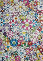 Takashi Murakami (Japanese 1962-), 'An Homage To Yves Klein, Multicolor A', 2012