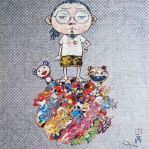 Takashi Murakami (Japanese 1962-), 'Me and the Mr. DOBs', 2013