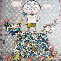 Takashi Murakami (Japanese 1962-), 'A Space For Philosophy', 2013