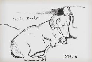 David Hockney (British 1937-), 'Little Boodge' 1993