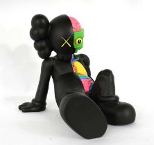 Kaws (American 1974-), 'Resting Place Companion (Black)', 2013