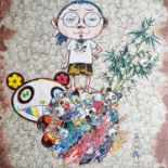 Takashi Murakami (Japanese 1962-), 'Panda Family And Me', 2013