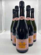 Veuve Cliquot Rose Champagne (No Reserve), NV [6 x 75cl] HO