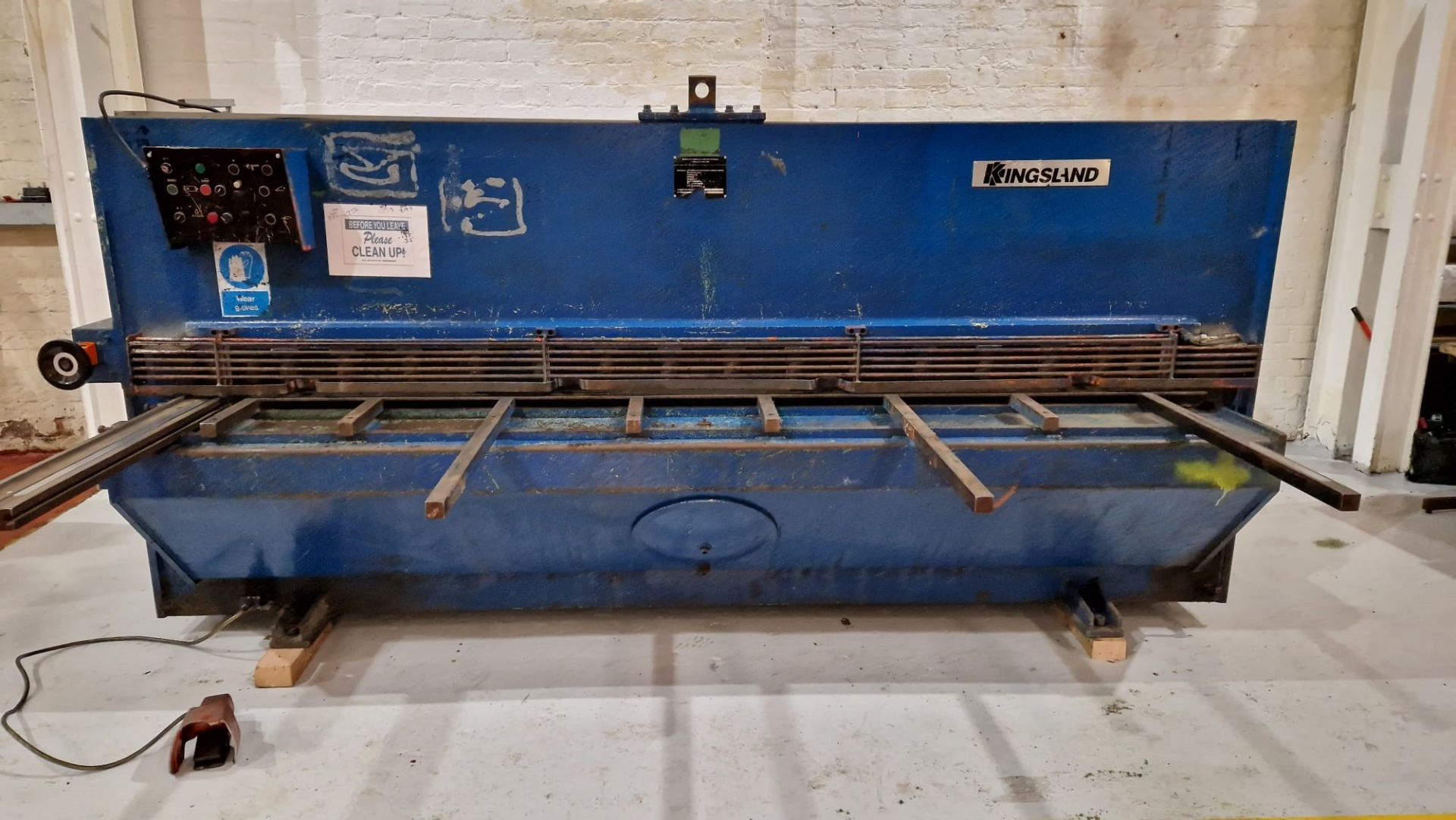 Kingsland 3000 x 6mm Hydraulic Guillotine - Image 3 of 5