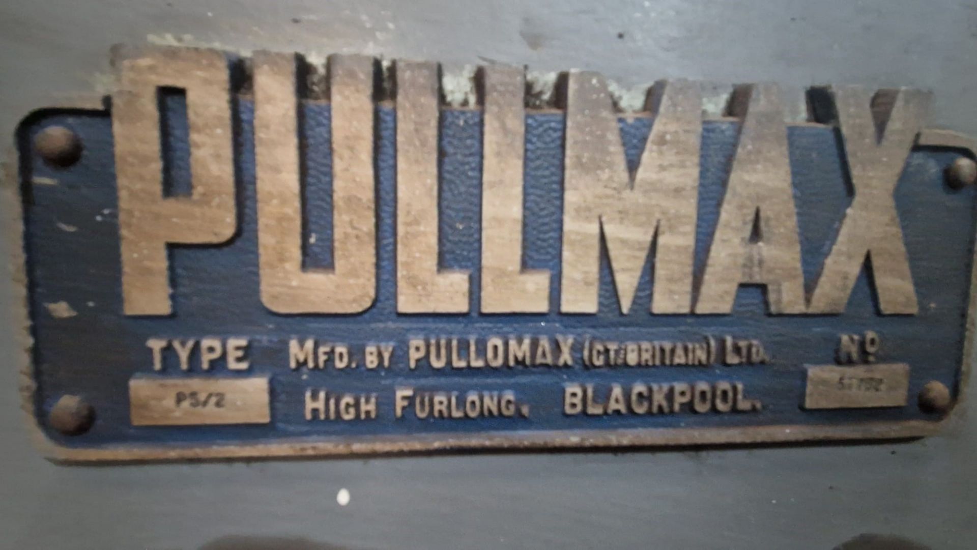 Pullmax PS/2 Nibbling Machine - Image 4 of 4
