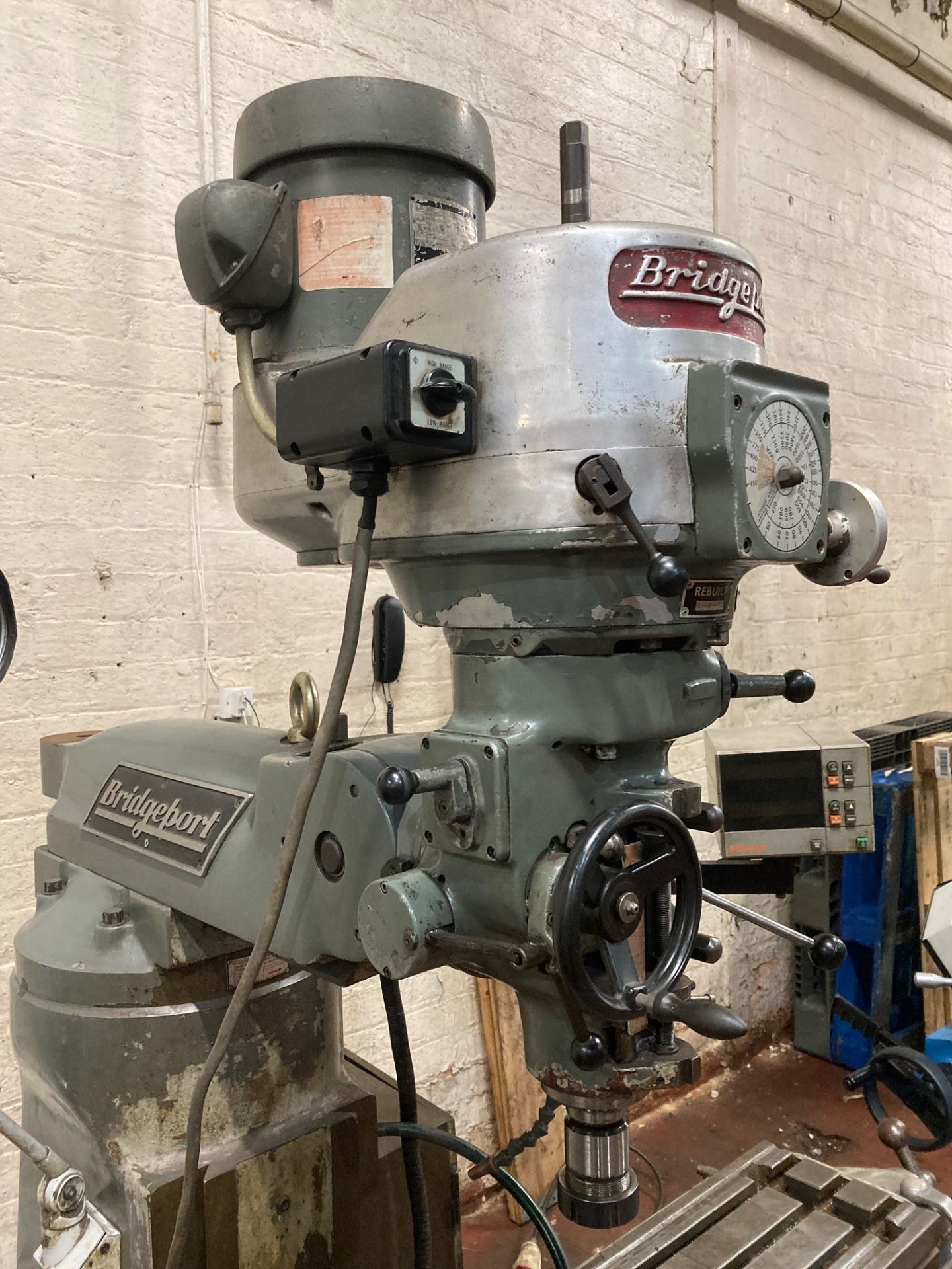 Bridgeport Variable Speed Turret Milling Machine - Bild 4 aus 6